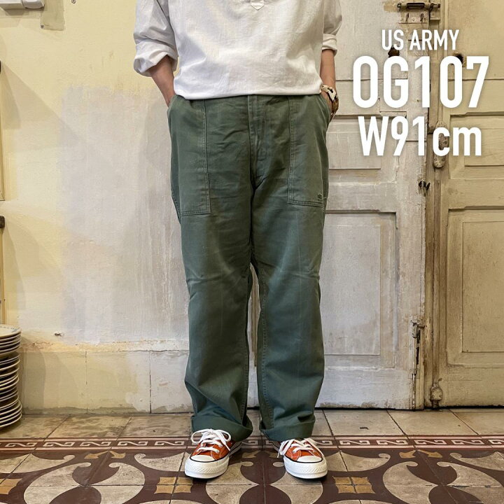 楽天市場】GD311 US ARMY 米軍 アメリカ軍 60s ベイカーパンツ OG107 