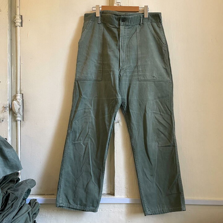 楽天市場】GD311 US ARMY 米軍 アメリカ軍 60s ベイカーパンツ OG107 