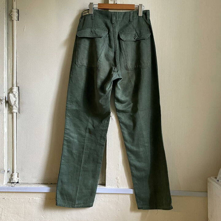 楽天市場】GD400 US ARMY 米軍 アメリカ軍 ベイカーパンツ 70s OG107 