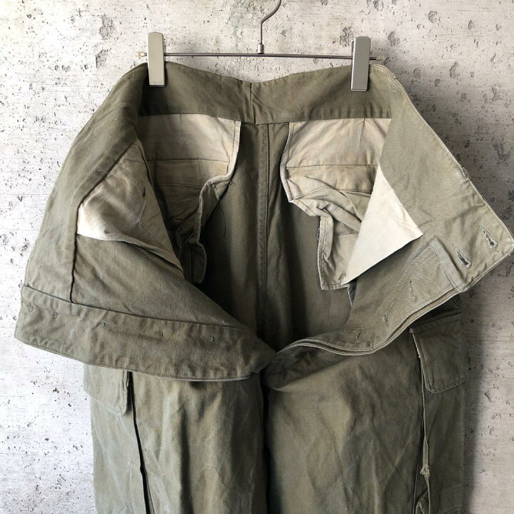 楽天市場】【KU256】本物 サイズ45 フランス軍 M-47 カーゴパンツ 前期 