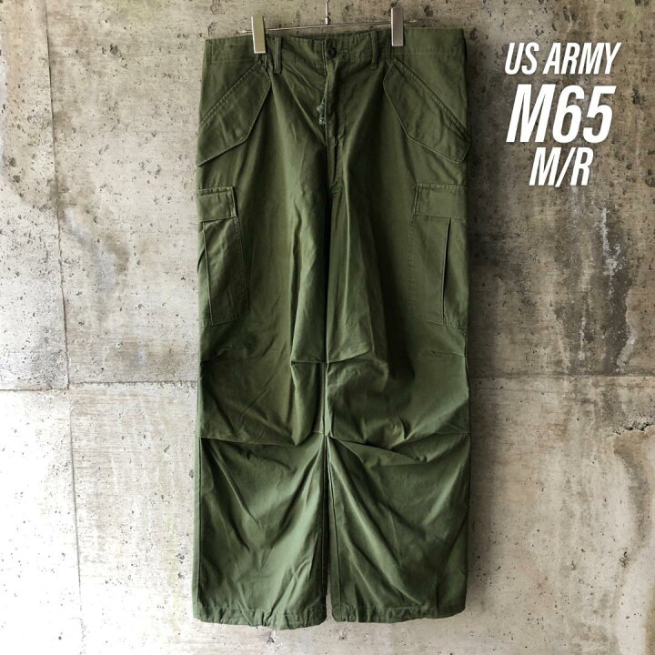 楽天市場】KU58 アメリカ軍 US ARMY M-65 軍パン フィールドパンツ M/R  