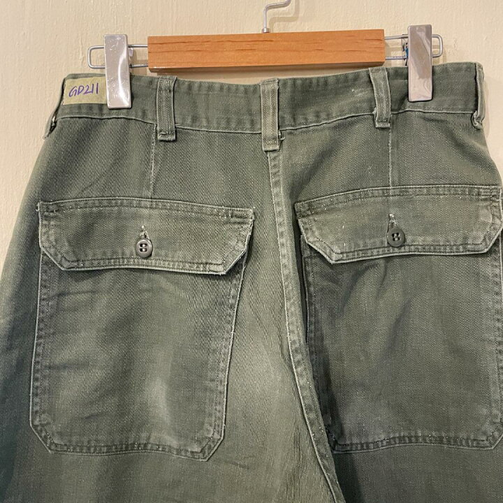 楽天市場】GD211 US ARMY 米軍 アメリカ軍 ベイカーパンツ 60s OG107 