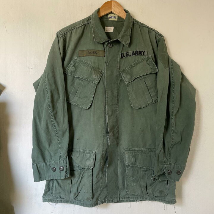 楽天市場】GD133 米軍実物 US ARMY ジャングルファティーグ ジャケット 