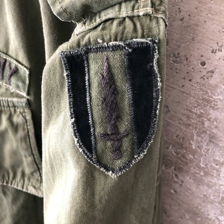 楽天市場】KU127 米軍実物 US ARMY ジャングルファティーグ ジャケット 