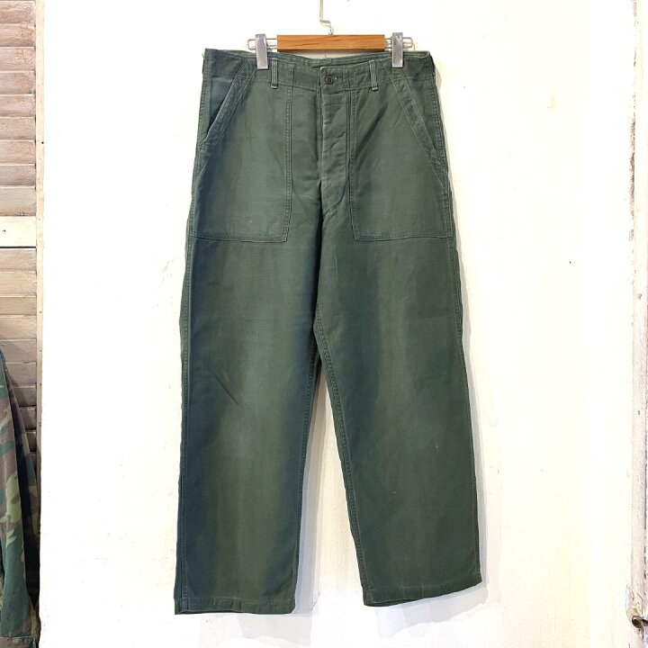 楽天市場】GD189 US ARMY 米軍 アメリカ軍 60s ベイカーパンツ OG107 