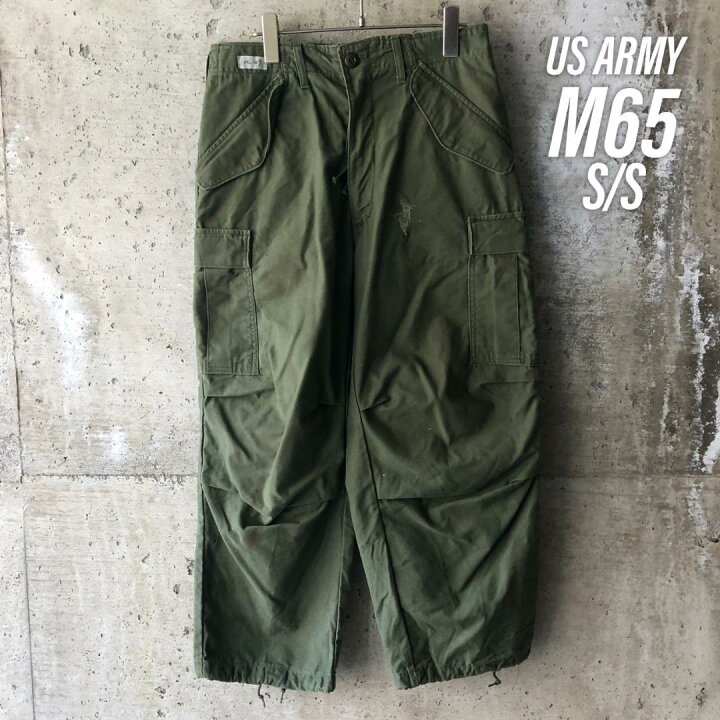 楽天市場】U109 アメリカ軍 US ARMY M65 軍パン フィールドパンツ S/S 