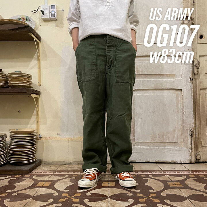 楽天市場】GD180 US ARMY 米軍 アメリカ軍 60s ベイカーパンツ OG107 