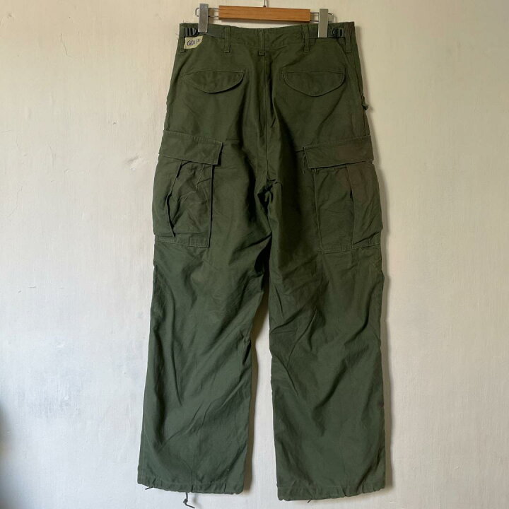 楽天市場】GD113 アメリカ軍 US ARMY M65 軍パン フィールドパンツ M/R 