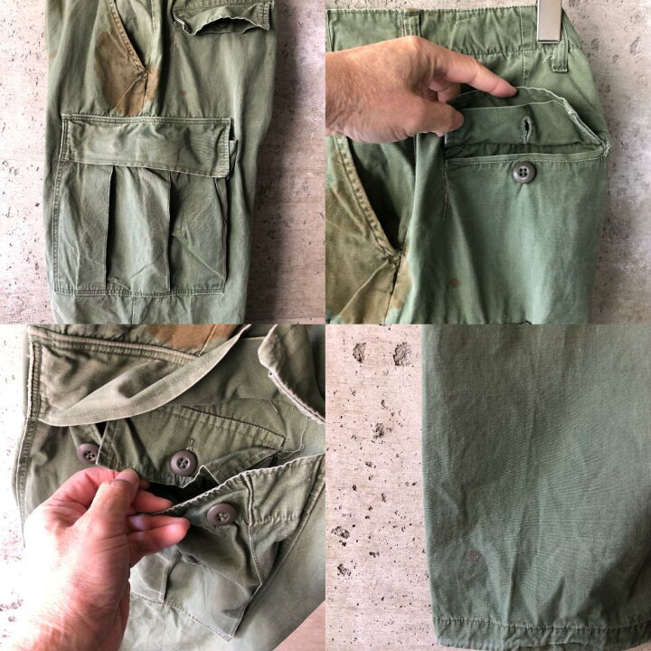 楽天市場】KU141 US ARMY アメリカ軍 ジャングルファティーグパンツ M 