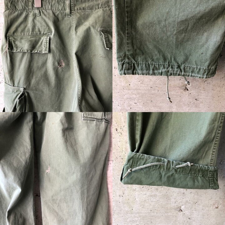 楽天市場】KU141 US ARMY アメリカ軍 ジャングルファティーグパンツ M 