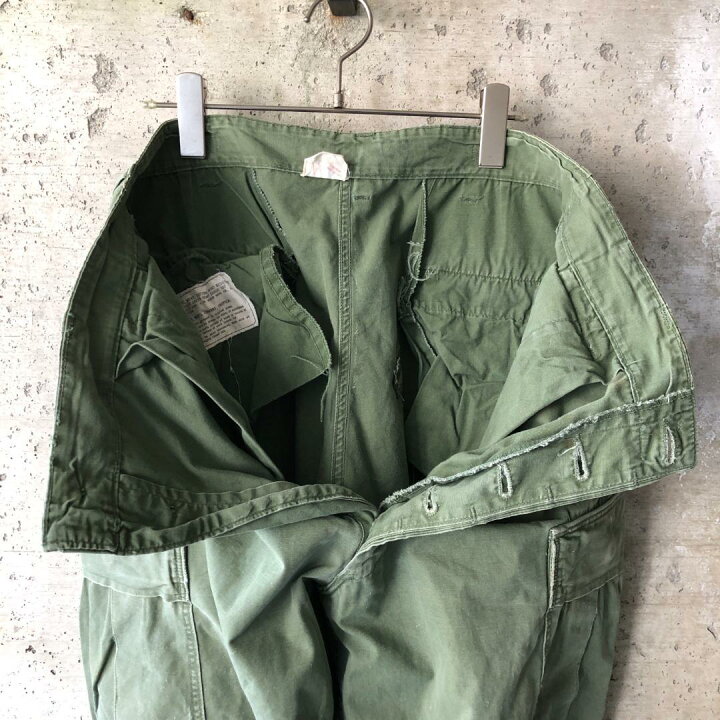 楽天市場】KU141 US ARMY アメリカ軍 ジャングルファティーグパンツ M 