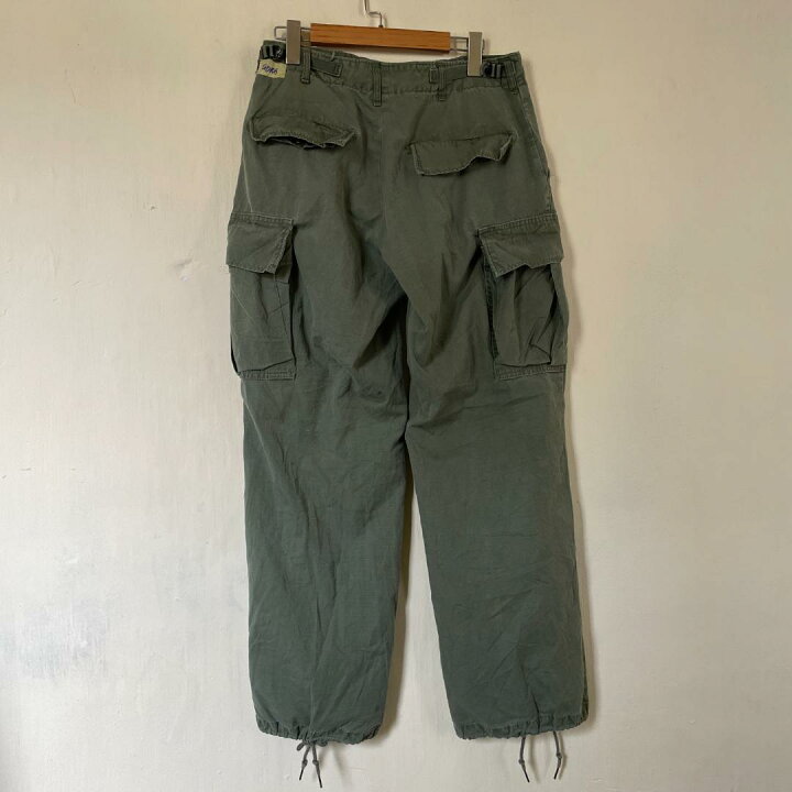 楽天市場】KU106 US ARMY アメリカ軍 ジャングルファティーグパンツ M 