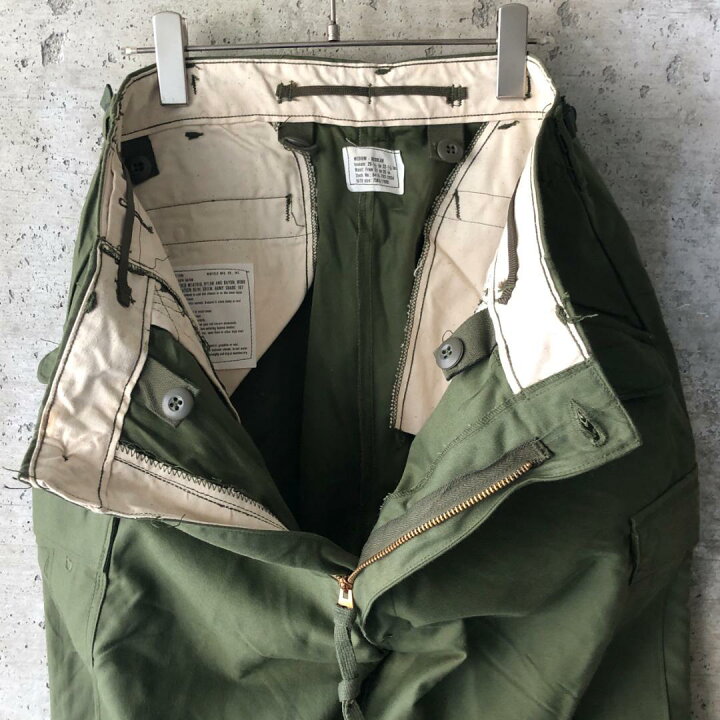 楽天市場】KU110 アメリカ軍 US ARMY M65 軍パン フィールドパンツ M/R 
