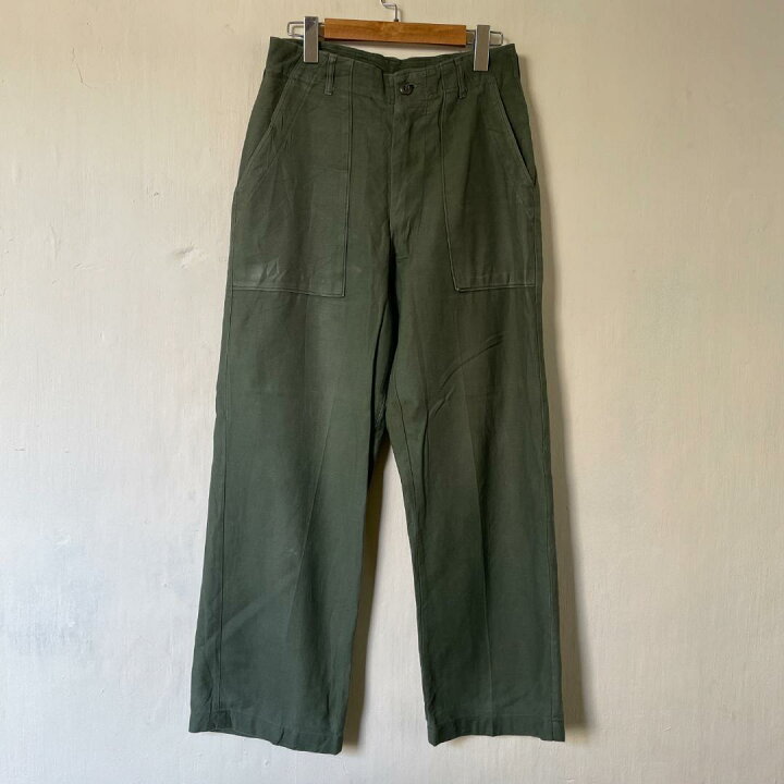 楽天市場】GD71 US ARMY 米軍 アメリカ軍 ベイカーパンツ 70s OG107 