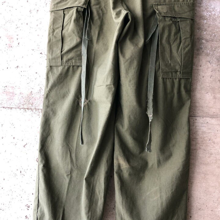 楽天市場】KU112 アメリカ軍 US ARMY M65 軍パン フィールドパンツ M/R 