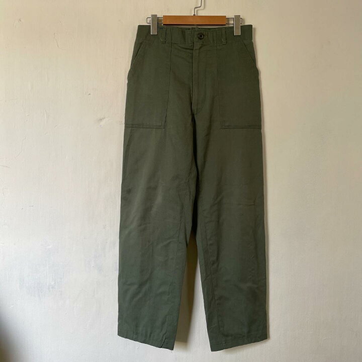 楽天市場】GD148 US ARMY 米軍 アメリカ軍 ベイカーパンツ 80s OG507 