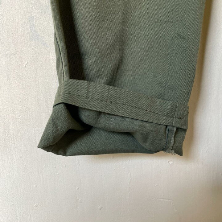 楽天市場】GD148 US ARMY 米軍 アメリカ軍 ベイカーパンツ 80s OG507 