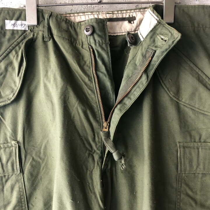 楽天市場】KU108 アメリカ軍 US ARMY M65 軍パン フィールドパンツ M/R 