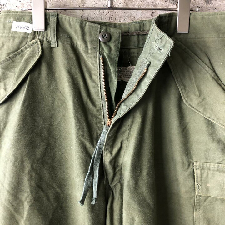 楽天市場】KU62 アメリカ軍 US ARMY M-65 軍パン フィールドパンツ M/R 