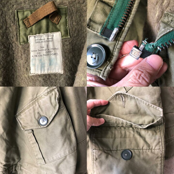 楽天市場】【KU43】イギリス軍 50s ミドル ベンタル スモック