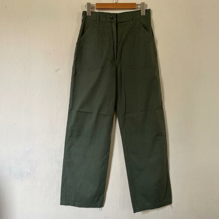 楽天市場】GD97 US ARMY 米軍 アメリカ軍 ベイカーパンツ 80s OG507 