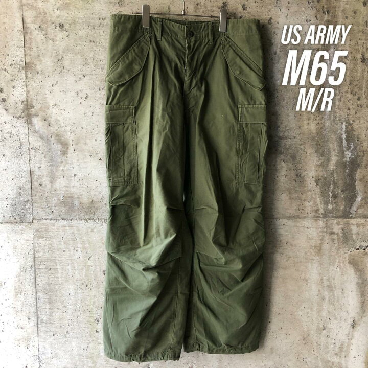 楽天市場】KU59 アメリカ軍 US ARMY M-65 軍パン フィールドパンツ M/R 