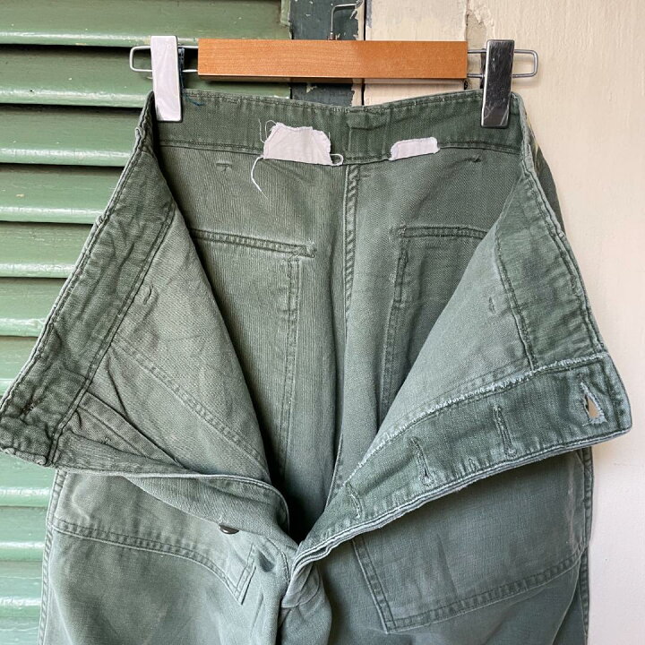 楽天市場】GD473 US ARMY 米軍 アメリカ軍 ベイカーパンツ 60s OG107 