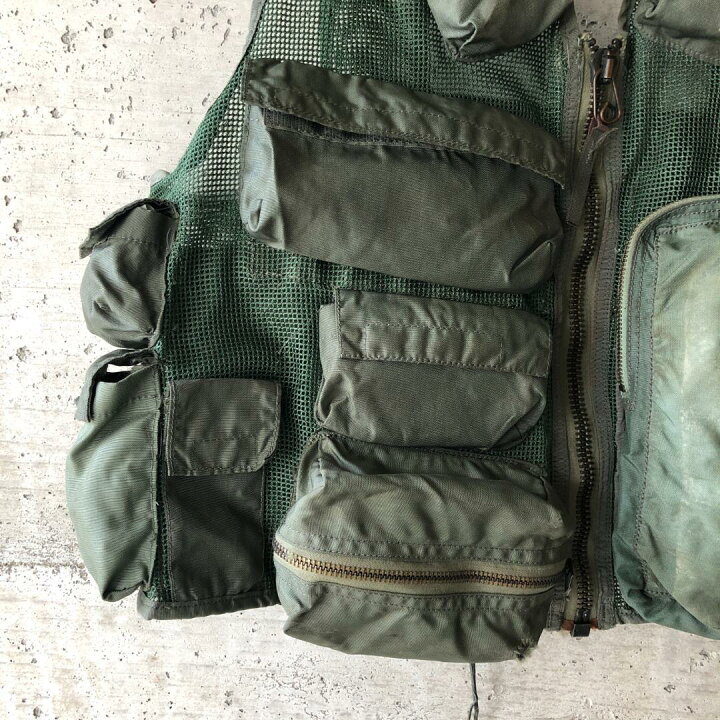 楽天市場】KU291 70s アメリカ空軍 USAF SRU-21/P メッシュベスト  