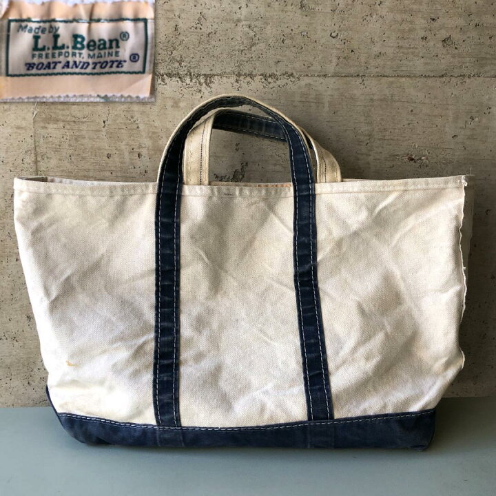 楽天市場】KU457 エルエルビーン LLビーン トートバッグ 80s ネイビー 