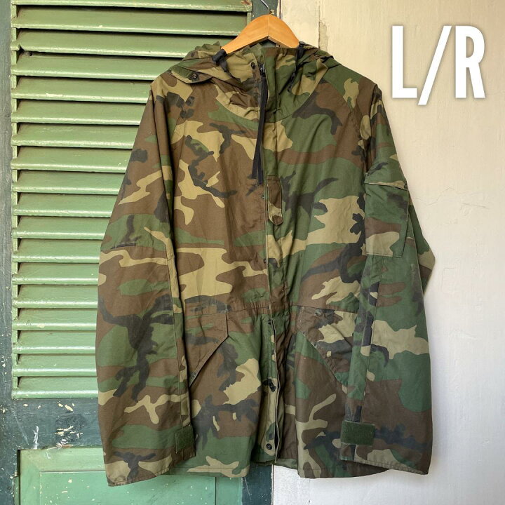 楽天市場】GD483 実品 実物 ECWCS US ARMY ゴアテックスパーカー L/R 