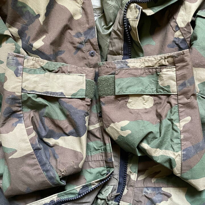 楽天市場】GD483 実品 実物 ECWCS US ARMY ゴアテックスパーカー L/R 