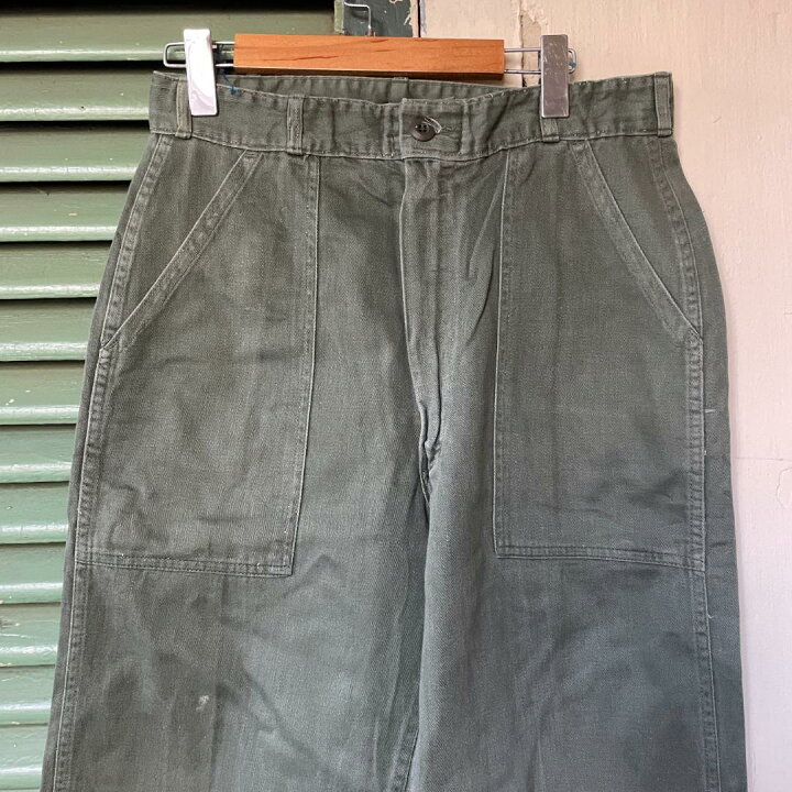 楽天市場】GD383 US ARMY 米軍 アメリカ軍 ベイカーパンツ 60s OG107 