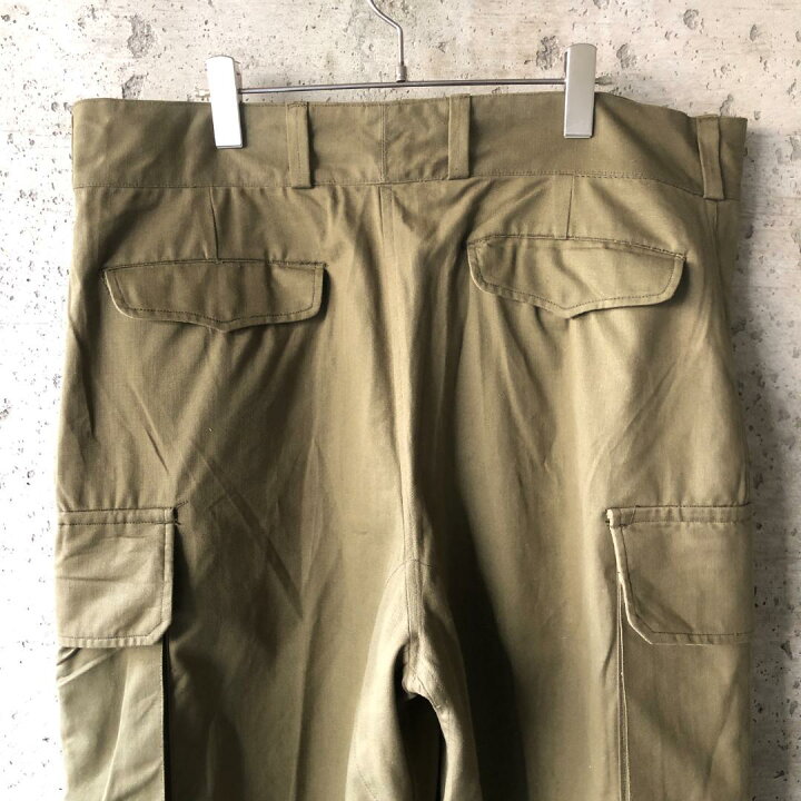 楽天市場】KU350 サイズ37 フランス軍 M-47 カーゴパンツ 前期 中期 