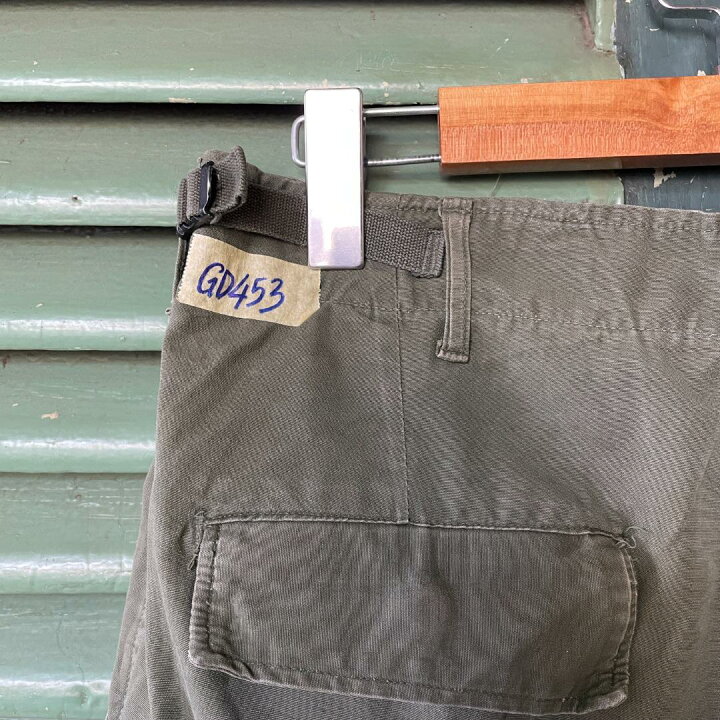 楽天市場】GD453 US ARMY アメリカ軍 ジャングルファティーグパンツ S 