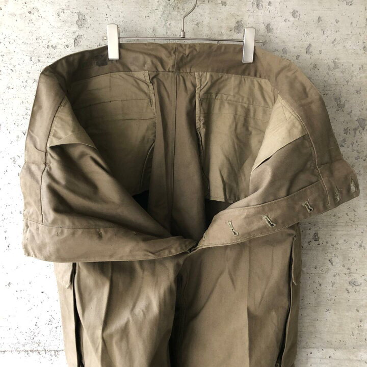 楽天市場】KU357 サイズ37 フランス軍 M47 カーゴパンツ 前期 デッド 