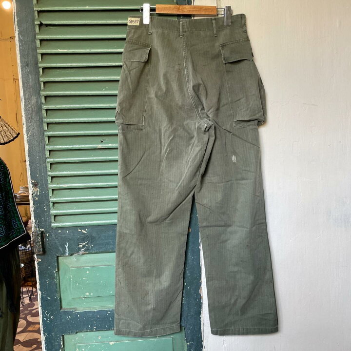 楽天市場】GD337 M43 アメリカ軍 ミリタリー ベイカーパンツ 40s HBT 