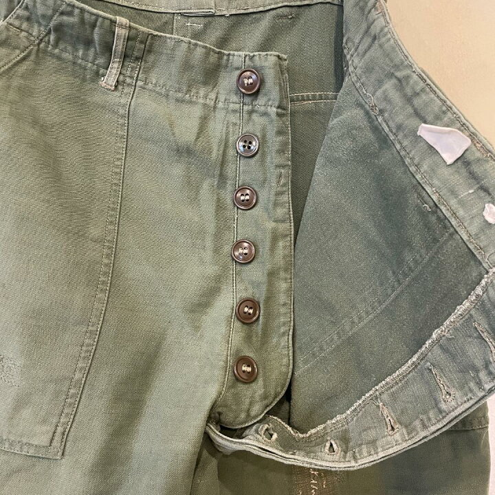 楽天市場】GD253 US ARMY 米軍 アメリカ軍 ベイカーパンツ 60s OG107 