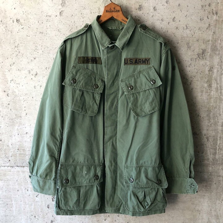 楽天市場】KU190 米軍実物 US ARMY ジャングルファティーグ ジャケット 