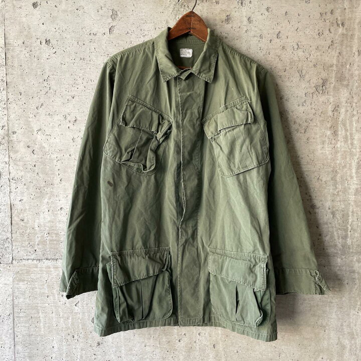 楽天市場】QV17 米軍 実物 US ARMY ジャングルファティーグ ジャケット 