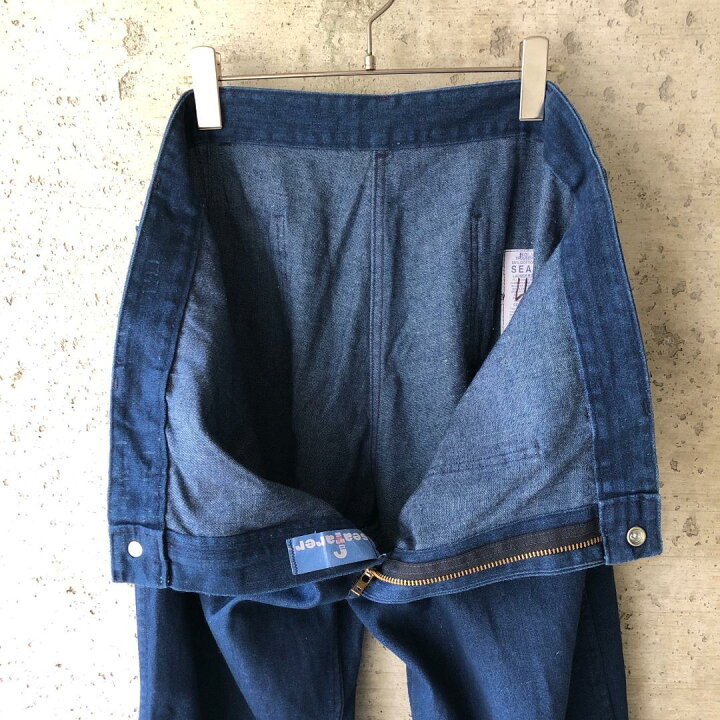 楽天市場】KU262 USN US NAVY アメリカ軍 セーラー ワイドデニム 90s  