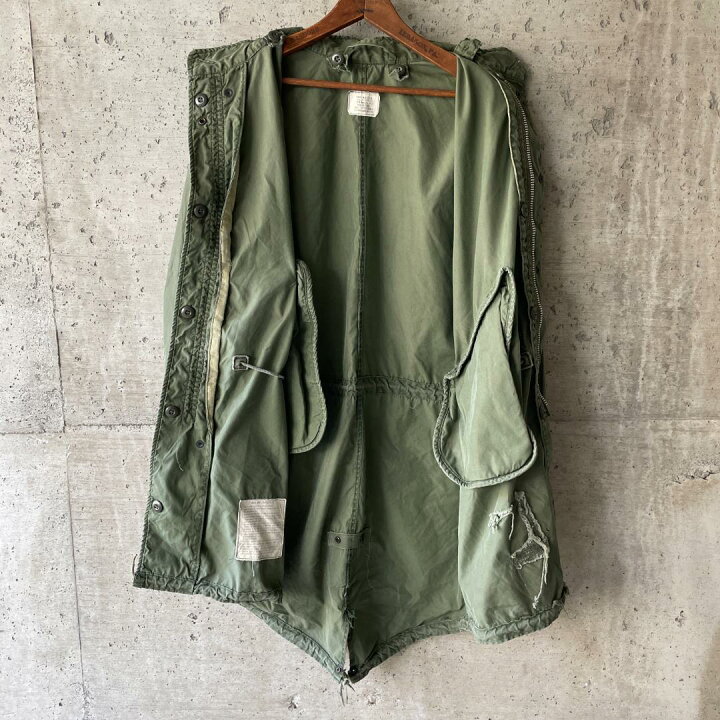 楽天市場】KU284 実物 M-65 US ARMY フィッシュテールパーカー XS 
