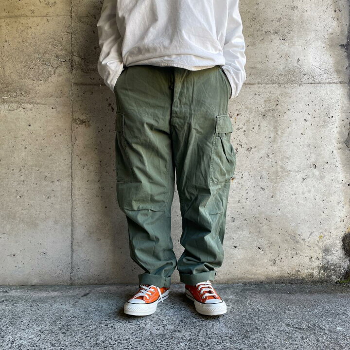 楽天市場】QVB8 US ARMY アメリカ軍 ジャングルファティーグパンツ 3rd 
