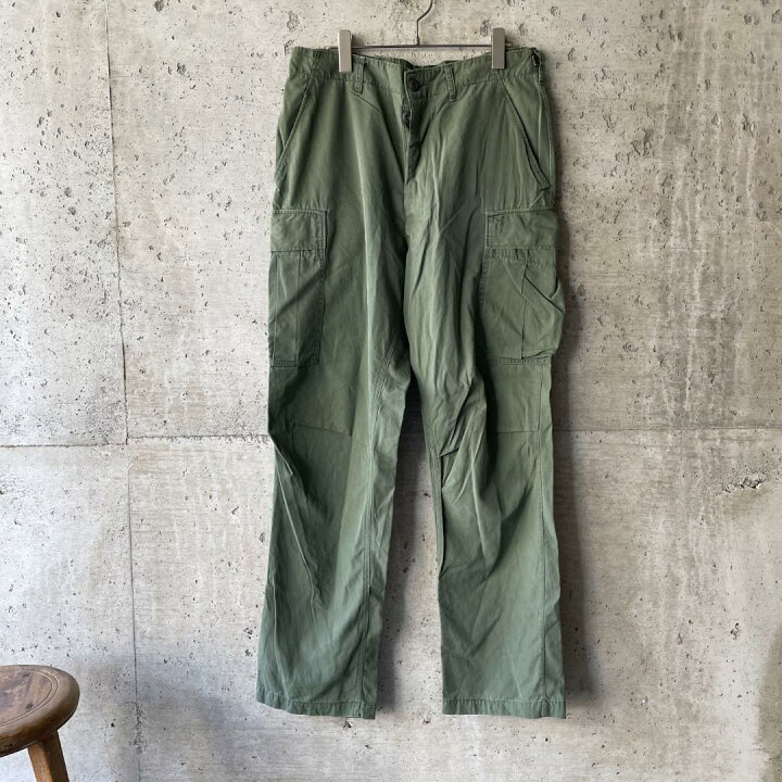 楽天市場】QVB8 US ARMY アメリカ軍 ジャングルファティーグパンツ 3rd 