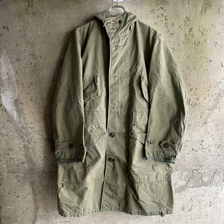 楽天市場】AY44 US ARMY 本物 実物 M47 フィッシュテール モッズコート 
