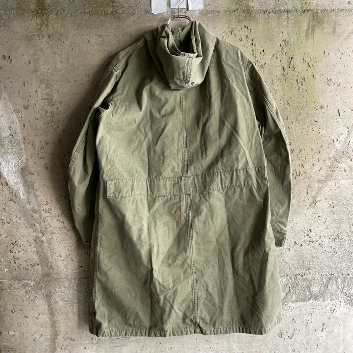 楽天市場】AY44 US ARMY 本物 実物 M47 フィッシュテール モッズコート 