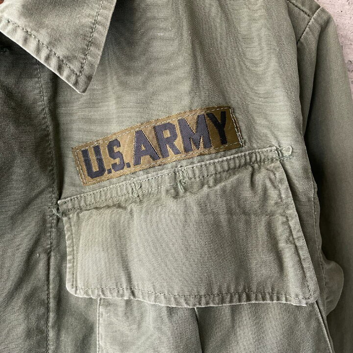 楽天市場】JJ5 米軍 実物 US ARMY ジャングルファティーグ ジャケット 