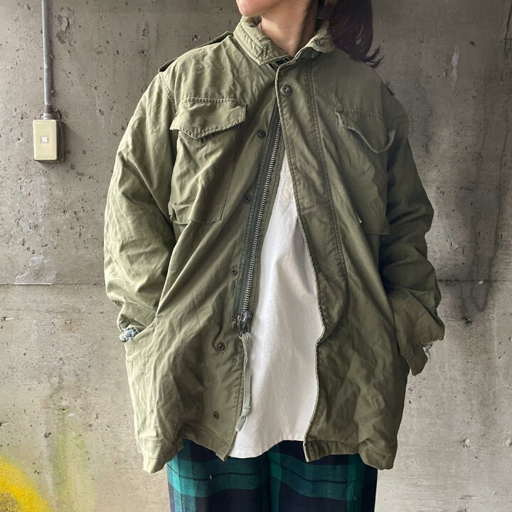 楽天市場】AY37 米軍 実物 US Army M65 フィールドジャケット 2nd 