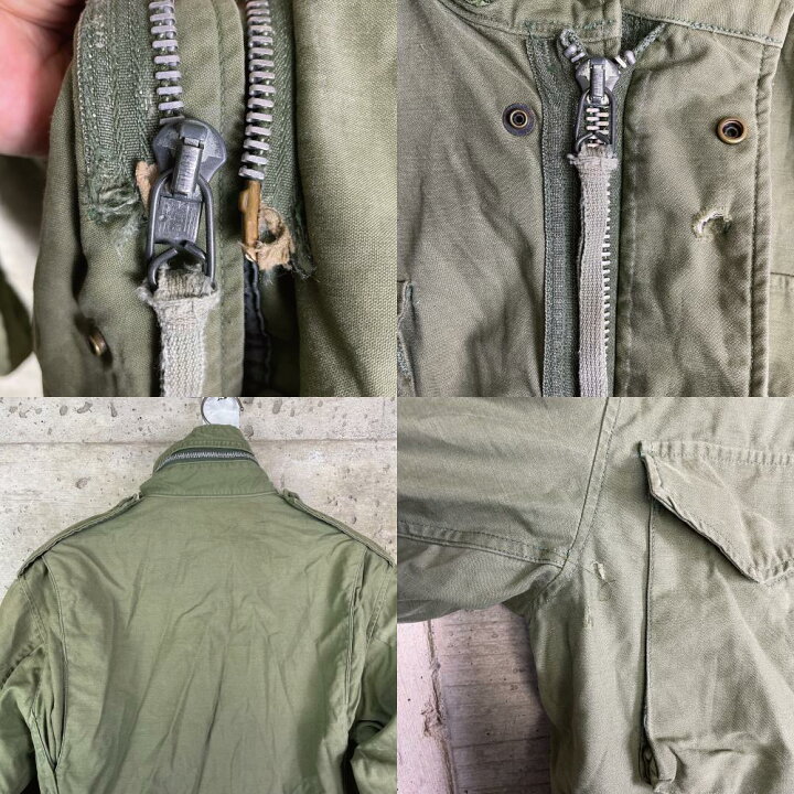 楽天市場】AY37 米軍 実物 US Army M65 フィールドジャケット 2nd 