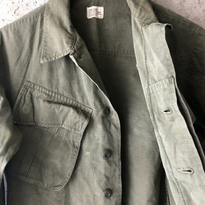 楽天市場】ET208 米軍 実物 US ARMY ジャングルファティーグ XS/S 4th 