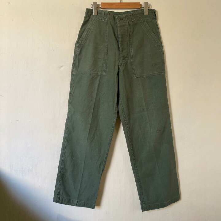 楽天市場】GD43 US ARMY 米軍 アメリカ軍 ベイカーパンツ 60s OG107 